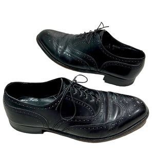 Daniel Forbes Black Leather Dress Shoes